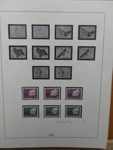 Schweden 1965-1978 ** besammelt im Lindner Vordruck #LZ663