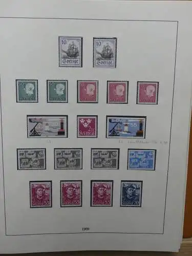 Schweden 1965-1978 ** besammelt im Lindner Vordruck #LZ663