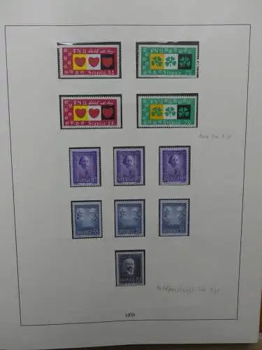 Schweden 1965-1978 ** besammelt im Lindner Vordruck #LZ663
