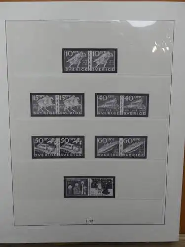 Schweden 1965-1978 ** besammelt im Lindner Vordruck #LZ663