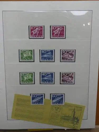 Schweden 1965-1978 ** besammelt im Lindner Vordruck #LZ663