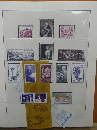 Schweden 1965-1978 ** besammelt im Lindner Vordruck #LZ663