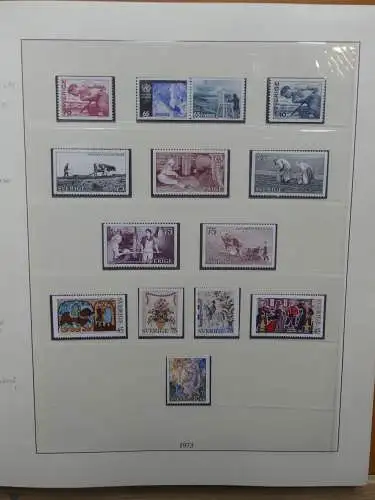 Schweden 1965-1978 ** besammelt im Lindner Vordruck #LZ663