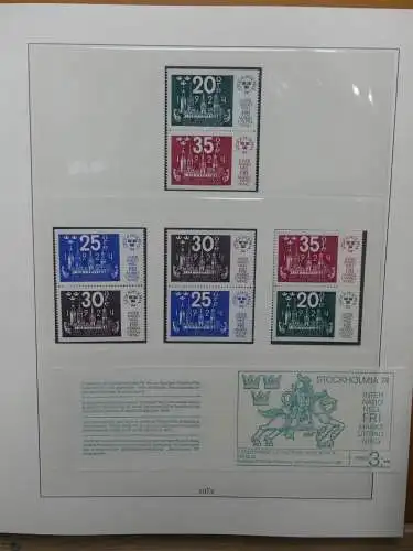Schweden 1965-1978 ** besammelt im Lindner Vordruck #LZ663