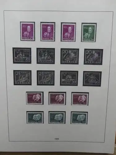 Schweden 1965-1978 ** besammelt im Lindner Vordruck #LZ663
