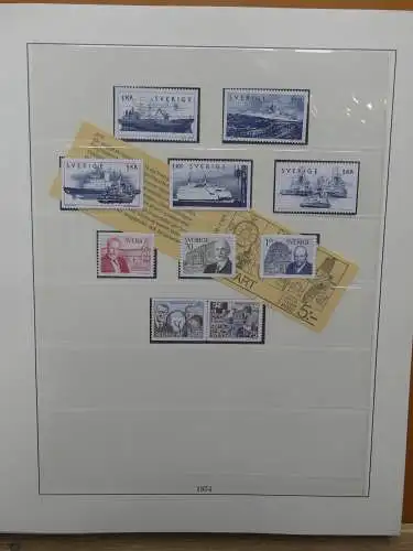 Schweden 1965-1978 ** besammelt im Lindner Vordruck #LZ663