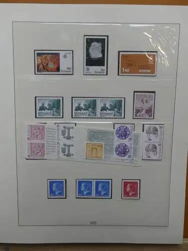 Schweden 1965-1978 ** besammelt im Lindner Vordruck #LZ663
