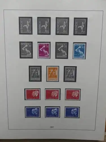 Schweden 1965-1978 ** besammelt im Lindner Vordruck #LZ663