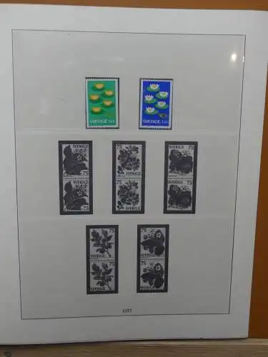 Schweden 1965-1978 ** besammelt im Lindner Vordruck #LZ663