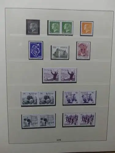 Schweden 1965-1978 ** besammelt im Lindner Vordruck #LZ663