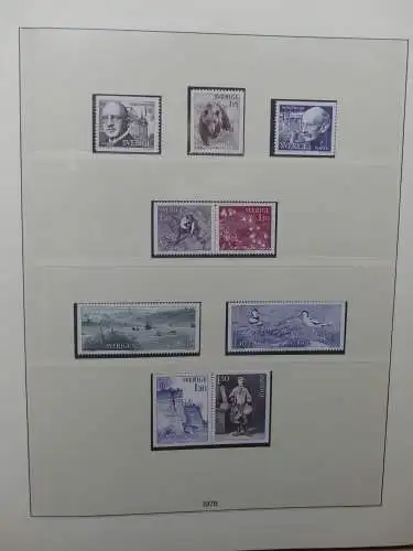 Schweden 1965-1978 ** besammelt im Lindner Vordruck #LZ663