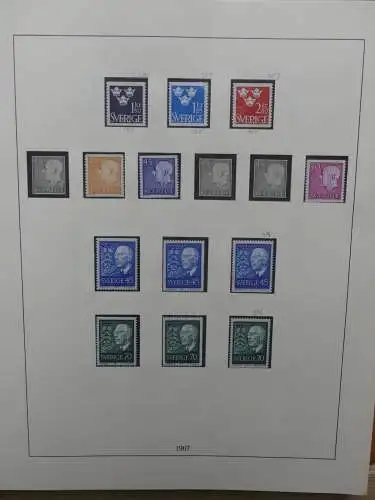 Schweden 1965-1978 ** besammelt im Lindner Vordruck #LZ663