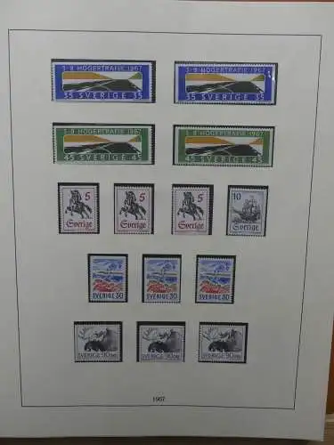 Schweden 1965-1978 ** besammelt im Lindner Vordruck #LZ663