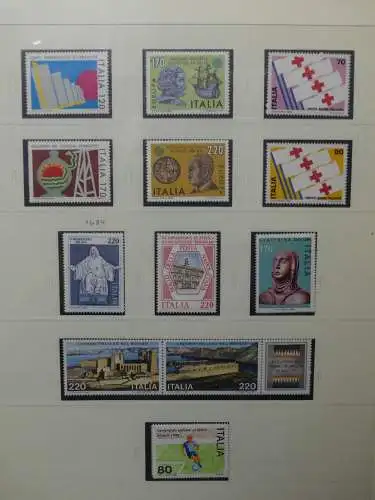 Belgien 1965-1987 ** teilbesammelt im Safe Vordruck #LZ690