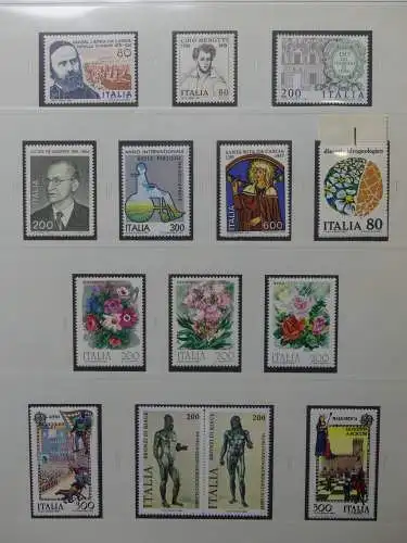 Belgien 1965-1987 ** teilbesammelt im Safe Vordruck #LZ690