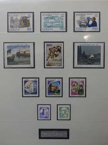 Belgien 1965-1987 ** teilbesammelt im Safe Vordruck #LZ690