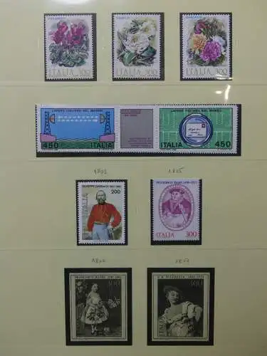 Belgien 1965-1987 ** teilbesammelt im Safe Vordruck #LZ690