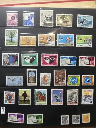 Belgien 1965-1987 ** teilbesammelt im Safe Vordruck #LZ690