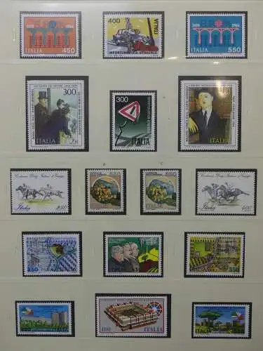 Belgien 1965-1987 ** teilbesammelt im Safe Vordruck #LZ690