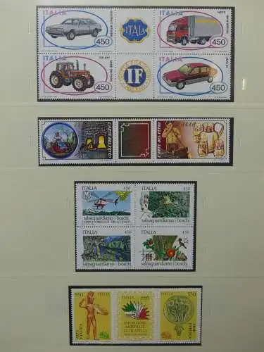 Belgien 1965-1987 ** teilbesammelt im Safe Vordruck #LZ690