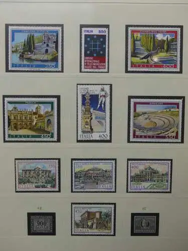 Belgien 1965-1987 ** teilbesammelt im Safe Vordruck #LZ690