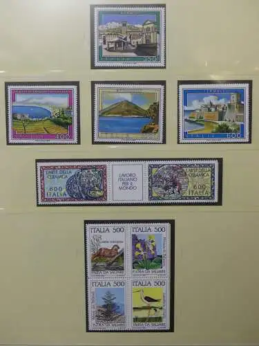 Belgien 1965-1987 ** teilbesammelt im Safe Vordruck #LZ690