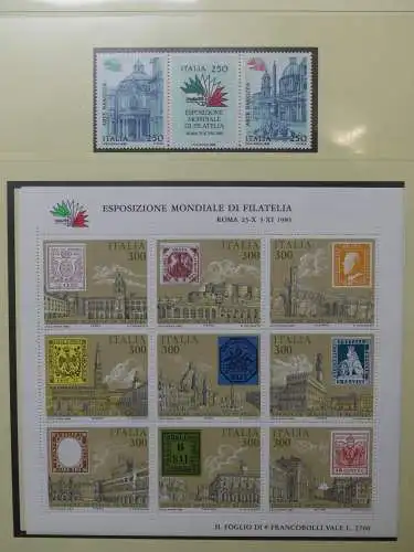 Belgien 1965-1987 ** teilbesammelt im Safe Vordruck #LZ690