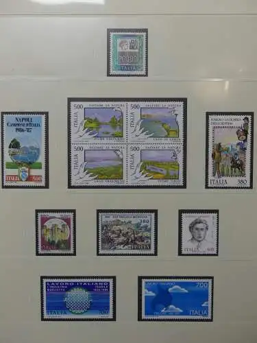 Belgien 1965-1987 ** teilbesammelt im Safe Vordruck #LZ690