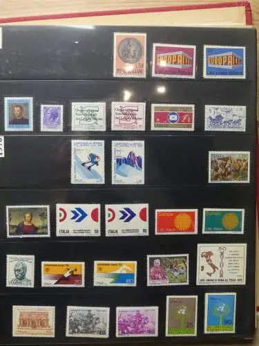 Belgien 1965-1987 ** teilbesammelt im Safe Vordruck #LZ690