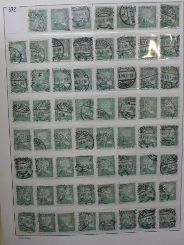 Deutsches Reich Lager Weimar überwiegend gestempelt im Binder #LZ703