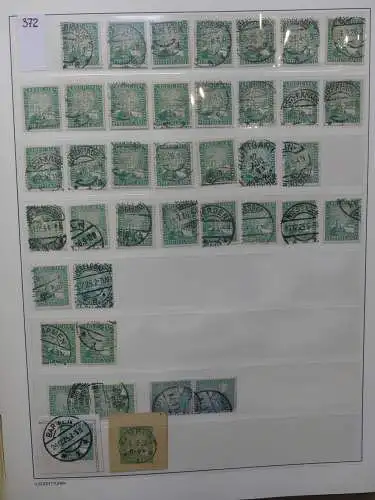 Deutsches Reich Lager Weimar überwiegend gestempelt im Binder #LZ703