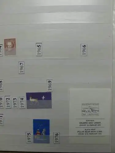 Grönland postfrisch besammelt im Einsteck-Album #LZ683