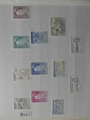Grönland postfrisch besammelt im Einsteck-Album #LZ683