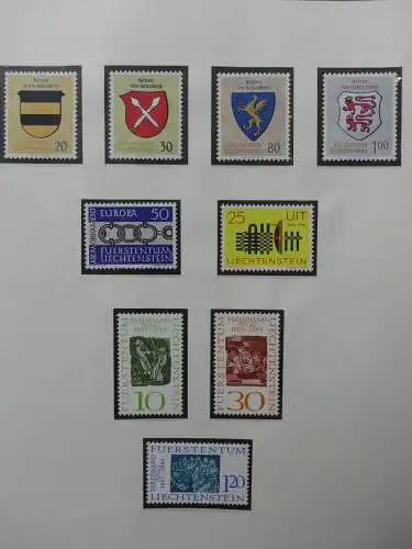 Europa/Cept 1960-1984 ** teilbesammelt im Lindner Binder #LZ695