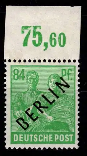 Berlin 16 P OR ndgz postfrisch geprüft Schlegel BPP #OF928