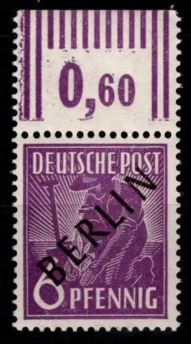 Berlin 2 W OR postfrisch geprüft Schlegel BPP #OF942