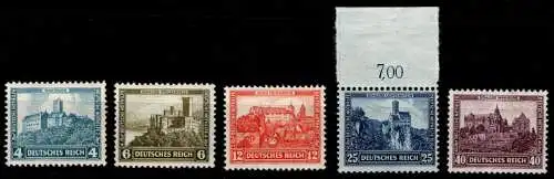 Deutsches Reich 474-478 postfrisch #OF919