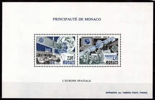 Monaco 2009-2010 Sonderdruck postfrisch Sonderdruck Cept #OF958