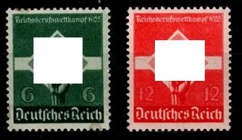 Deutsches Reich 571-572 postfrisch #OH799