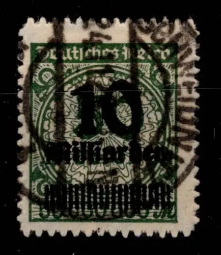 Deutsches Reich 336 B P gestempelt geprüft Oechsner BPP #OH793