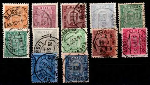 Portugal 66-77 ohne 72 gestempelt #OI268