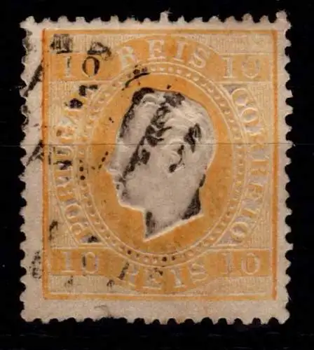 Portugal 35 x C gestempelt Mängel Zähnung #OI331