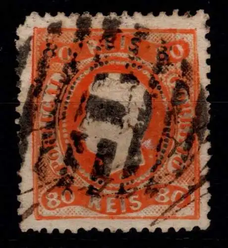 Portugal 30 gestempelt Zahnfehler #OI322