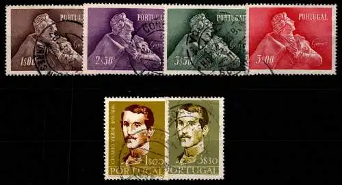 Portugal Jahrgang 1957 mit 856-861 gestempelt #OB038