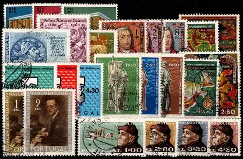 Portugal Jahrgang 1969 mit 1067-1091 gestempelt #OB050