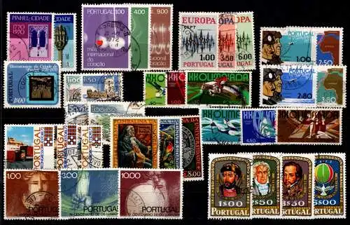 Portugal Jahrgang 1972 mit 1156-1195 gestempelt #OB053