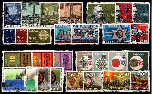 Portugal Jahrgang 1970 mit 1092-1120 gestempelt #OB051