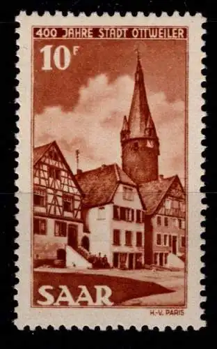 Saarland 296 postfrisch #OB849