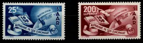 Saarland 297-298 postfrisch #OB850