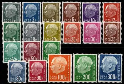 Saarland 409-428 postfrisch #OB869